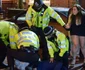 Beţie şi violenţe pe străzile din Birmingham Anglia de Anul Nou 2018 EMBARGO pe 1 ianuarie 2018 PANA LA 12.00 NOAPTEA  FOTO Photoland / Caters News