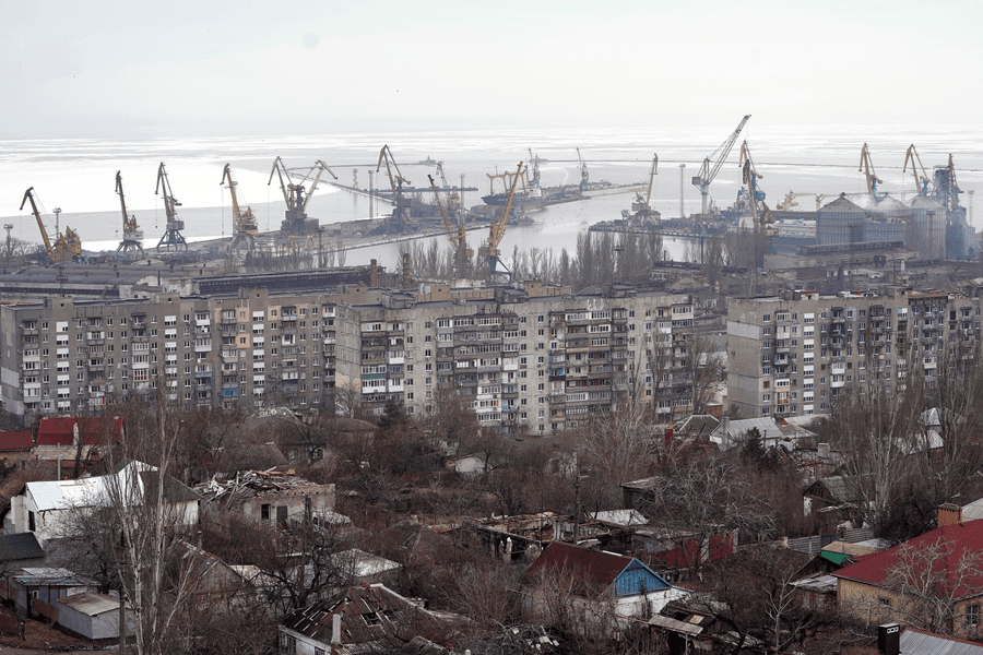 Kremlinul, despre vizita lui Putin la Mariupol: „Spontană”. A venit ca un „criminal”, acuză un consilier al lui Zelenski