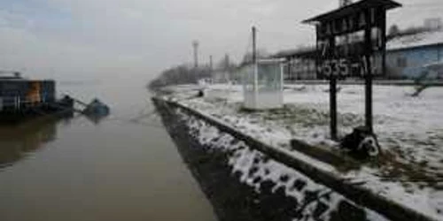 Cotele Dunării au crescut în ultimele zile la Calafat