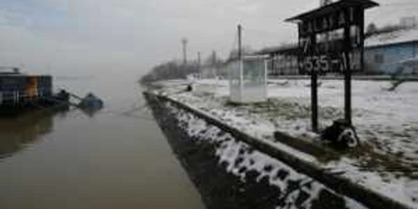 Cotele Dunării au crescut în ultimele zile la Calafat