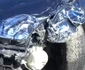 Maşina vâlceanului care în loc să stea în izolare întors din Italia a provocat un accident beat la volan Foto Adevărul
