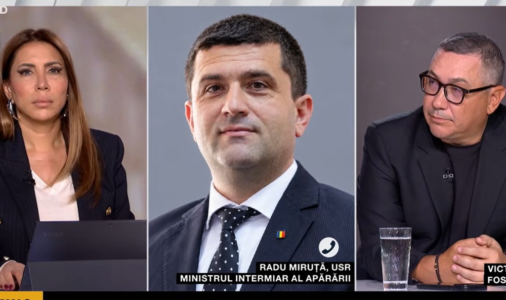 „Ai băut ceva?” Scandal monstru între Ponta și Miruță, în direct la TV: „Băi, mincinosule, îmi vine să vomit când te ascult”. De la ce s-au luat