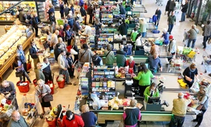 Supermarket, hipermarket, cumparaturi, casier, shopping, FOTO Shutterstock 
