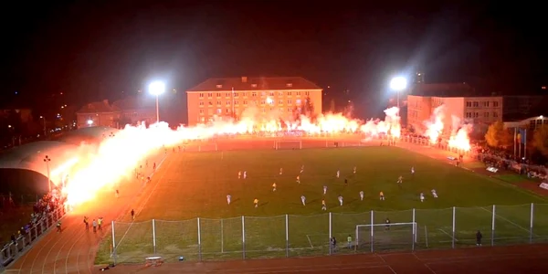Pyro-show la Timişoara