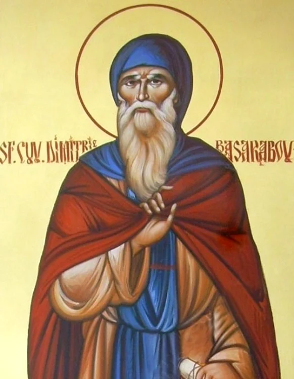 
    Cuviosul Dimitrie cel Nou Basarabov. (sursa foto: sfantatreimebc.ro)  