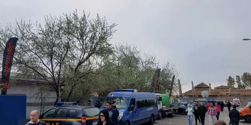 Jandarmi în Mamaia FOTO Călin Gavrilaş
