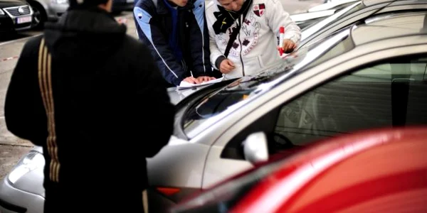 Tragul auto din Vitan FOTO Mediafax 