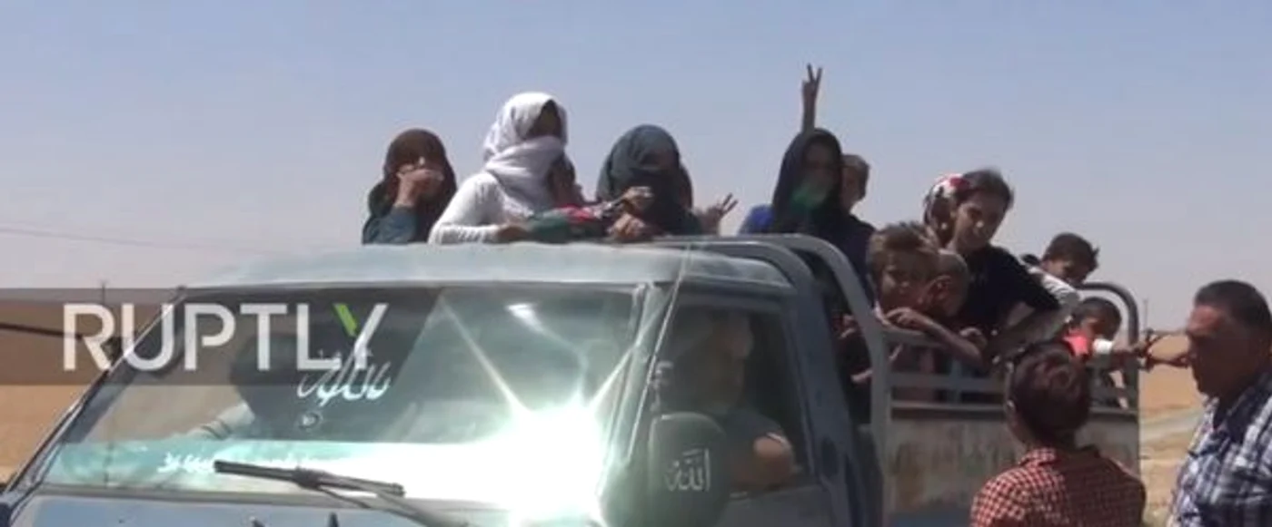 
    Jihadiștii au pierdut un teritoriu foarte importantFoto: captură video Ruptly Tv  