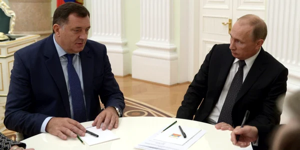 Milorad Dodik primit de Vladimir Putin la Kremlin FOTO EPA-EFE