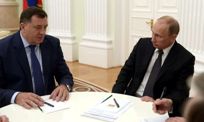 Milorad Dodik primit de Vladimir Putin la Kremlin FOTO EPA-EFE