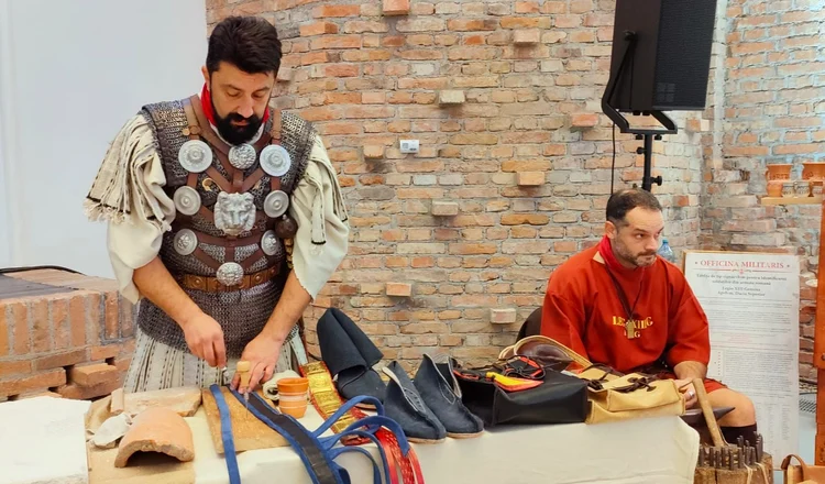 Ateliere în muzeul Principia FOTO Primăria Alba Iulia