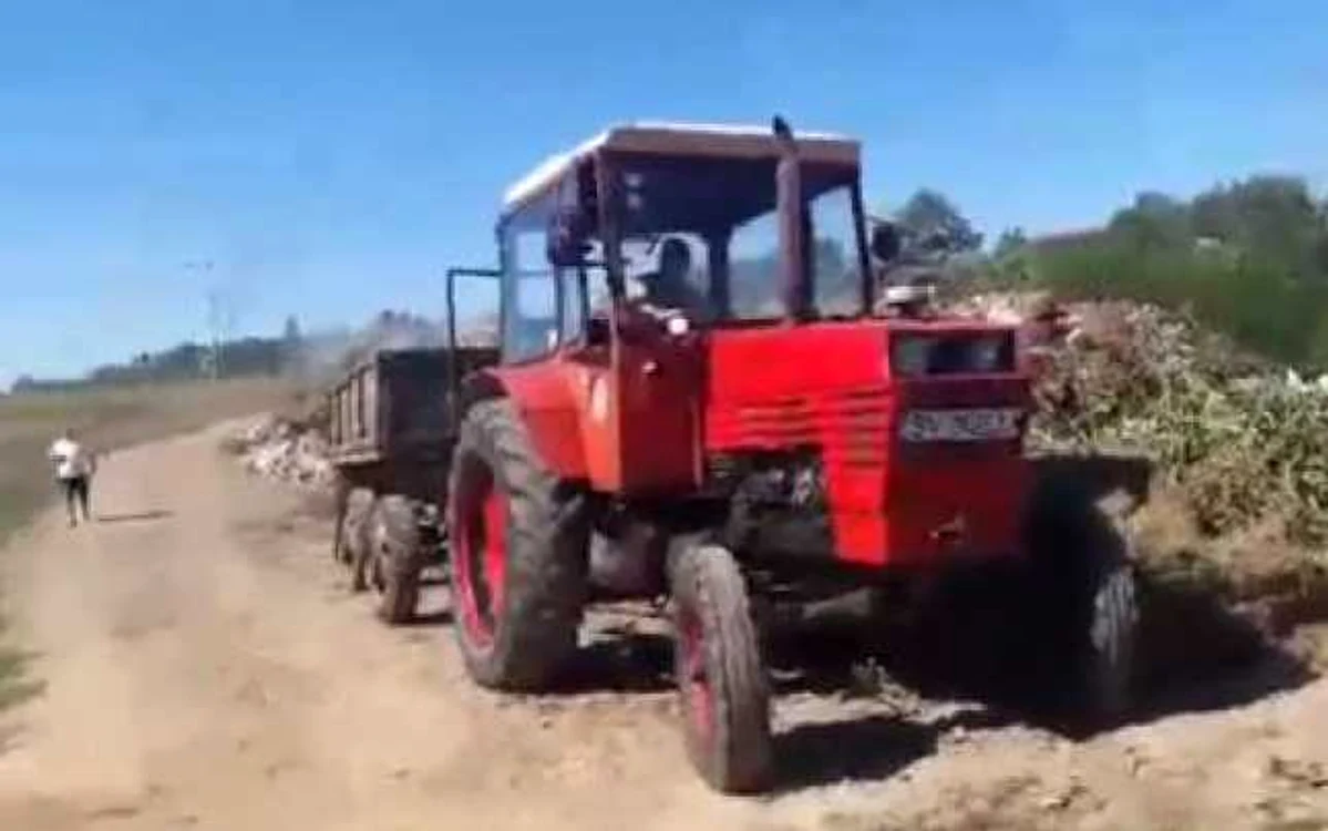 Groapa de gunoi ilegală de la Fălticeni. FOTO Dănuţ Zuzeac