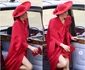 Kate Middleton a atras toate privirile cu lungimea rochiei sale