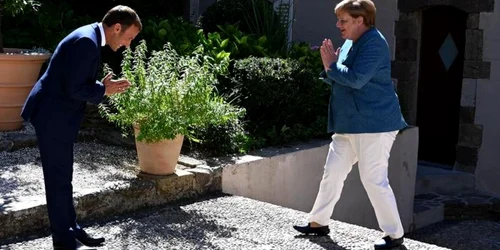 Merkel si Macron