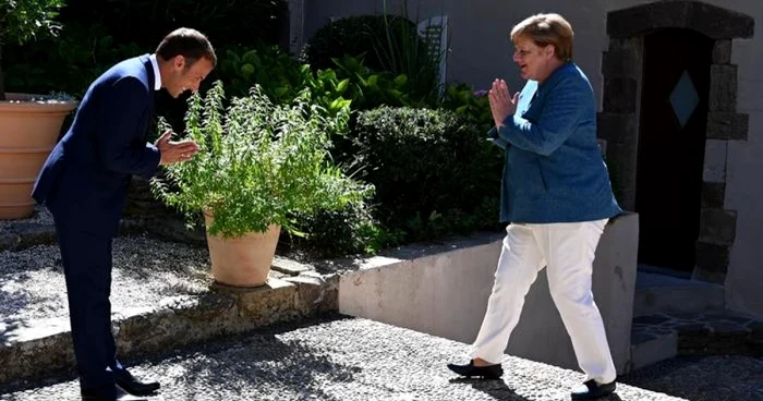 Merkel si Macron