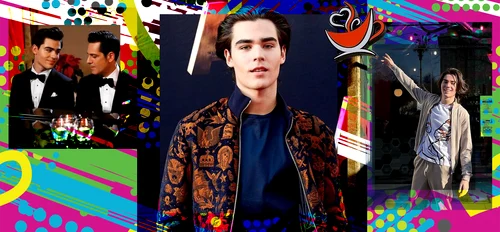 Radu, tânărul chipeș, pasionat tot de actorie