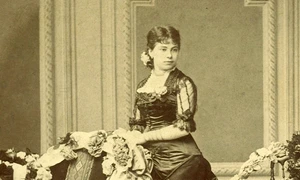 Mezzosoprana Elena Theodorini (cca. 1890) - fotografie din colecția Muzeului Național de Istorie a României (MNIR)