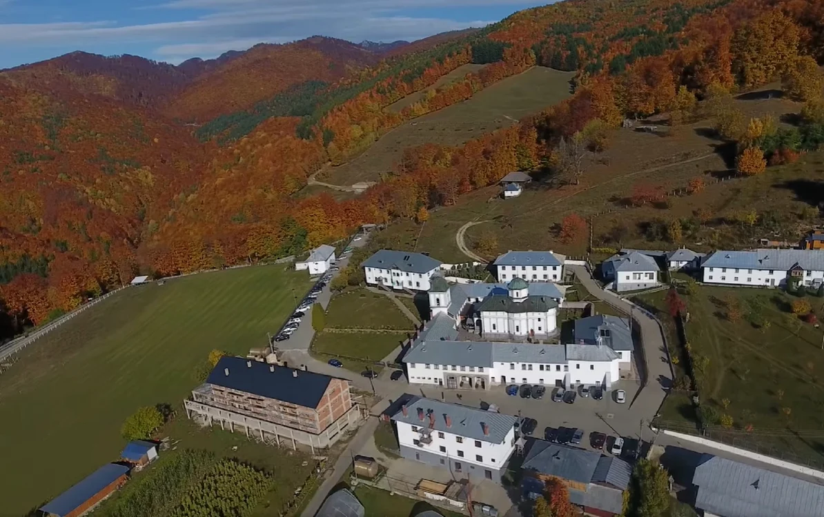 Mănăstirea Frăsinei - Athosul românesc - din Muereasca Vâlcea Foto CNIPT Vâlcea