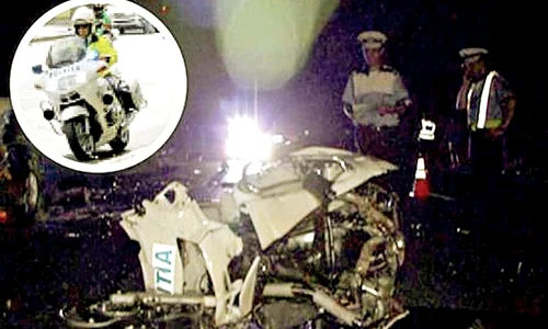 Poliţistul Dobrilă,  într o fotografie  din 2011, făcută  înaintea accidentului  care i a schimbat viaţa jpeg