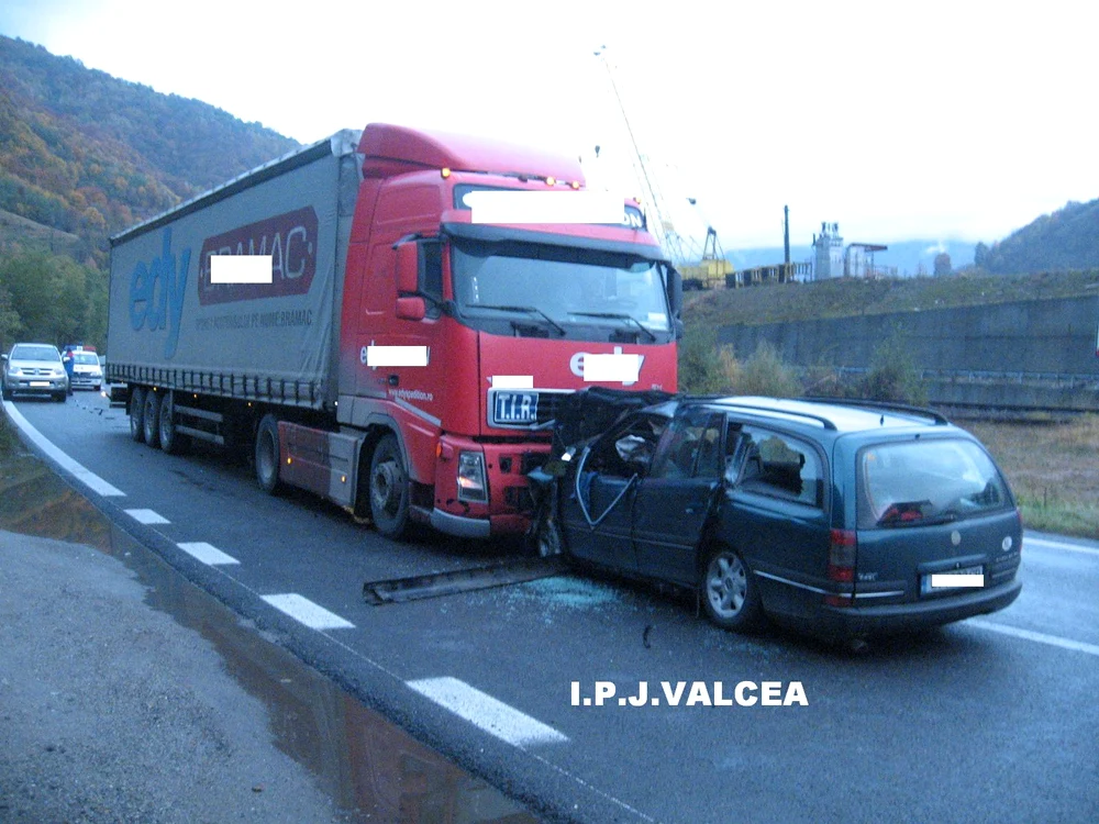 O femeie din Bulgaria a murit în accidentul pe Valea Oltului