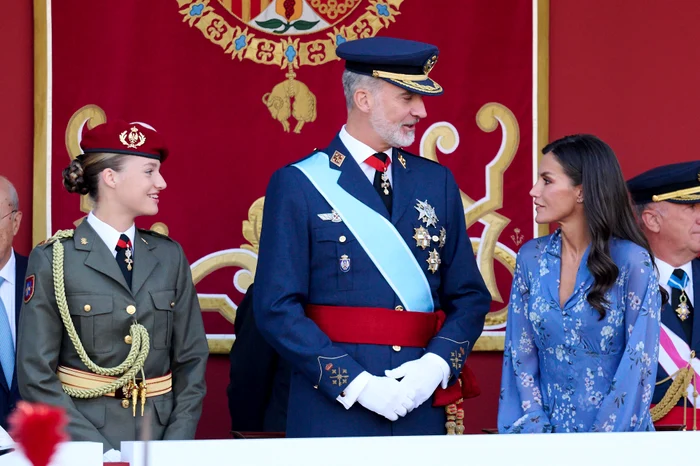Regele Felipe, Regina Letizia și Leonor, de Ziua Spaniei foto GettyImages 1731453314 jpg