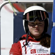 Margot Simond foto federatia franceza de schi png