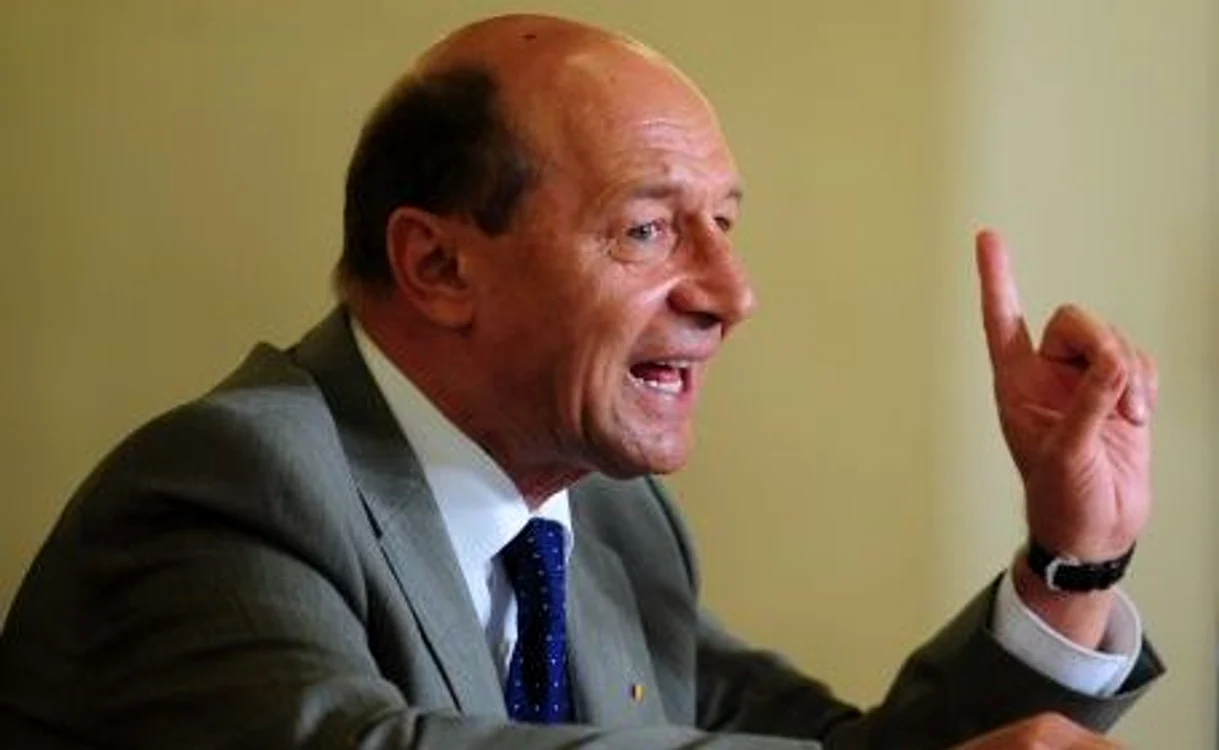 
    Preşedintele Traian Băsescu  
