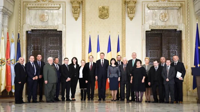 Ceremonia a avut loc la Palatul Cotroceni