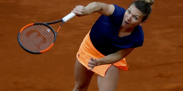 Finala feminină Turneul Mutua Madrid OpenSimona Halep - Kristina Mladenovic / FOTO EPA / Juanjo Martin / 13 mai 2017
