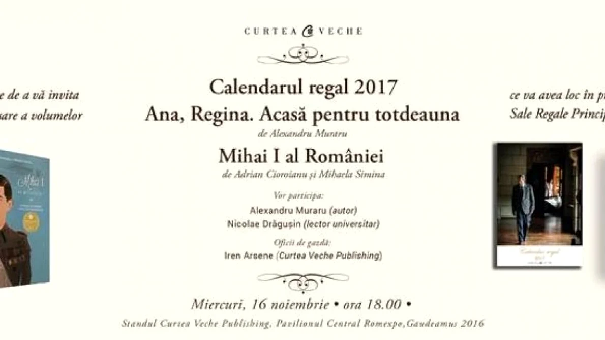 Triplă lansare de carte regală la Gaudeamus 2016 jpeg