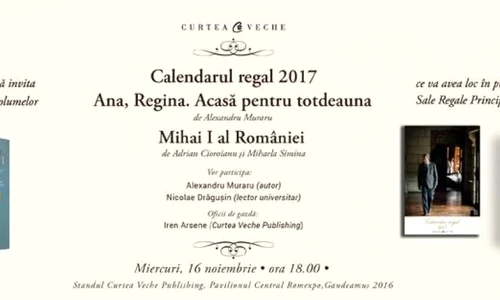 Triplă lansare de carte regală la Gaudeamus 2016 jpeg