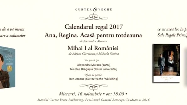 Triplă lansare de carte regală la Gaudeamus 2016 jpeg