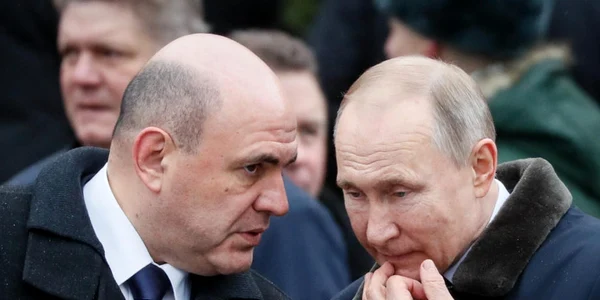 Vladimir Putin si noul premier Mihail Misustin FOTO EPA-EFE