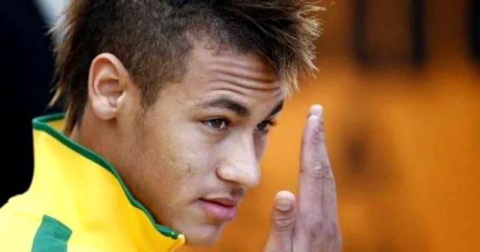 Neymar, atacantul lui Santos şi al Braziliei