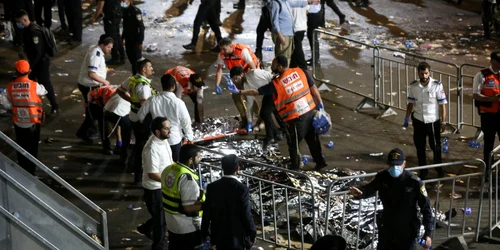 Accident Lag Ba’Omer ultra-ortodocşi Mount Meron Israel - 30 apr 2021 / FOTO EPA - EFE