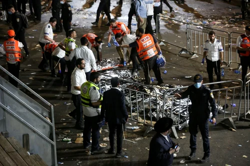 Accident Lag Ba’Omer ultra-ortodocşi Mount Meron Israel - 30 apr 2021 / FOTO EPA - EFE