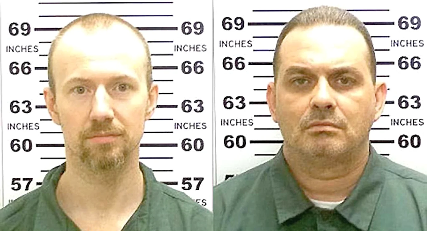 David Sweat (foto stânga) a ucis un poliţist. Richard Matt (foto dreapta) a omorât în bătaie un bărbat 