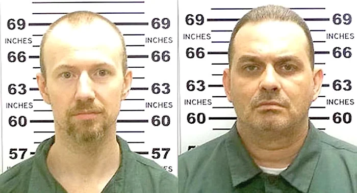 David Sweat (foto stânga) a ucis un poliţist. Richard Matt (foto dreapta) a omorât în bătaie un bărbat 