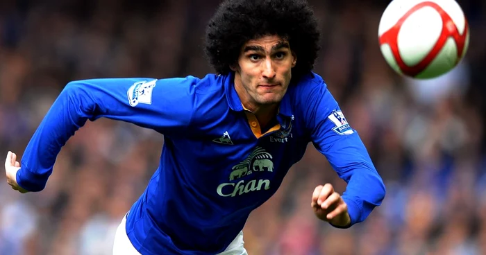 Fellaini şi bogata sa podoabă capilară FOTO Mediafax