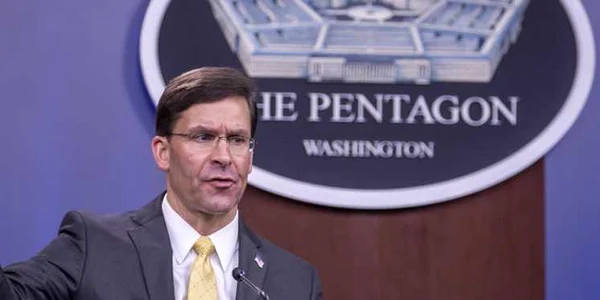 Mark Esper FOTO EPA-EFE