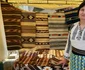 Meșter popular Rodica Crăcană din Costești Vâlcea creator de scoațe oltenești Foto Centrul Creației Vâlcea