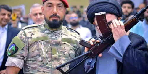 unul dintre cei mai importanţi comandanţi militari ai Hezbollah, Ali Tabtabai foto x  @Kunal Mechrules jpg