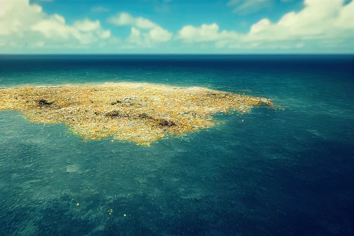 Marea insula de gunoaie din Pacific Foto Shutterstock