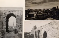 Apeductul lui Valens în fotografii de epocă (© Flickr / Salt Research) 