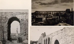 Apeductul lui Valens în fotografii de epocă (© Flickr / Salt Research) 