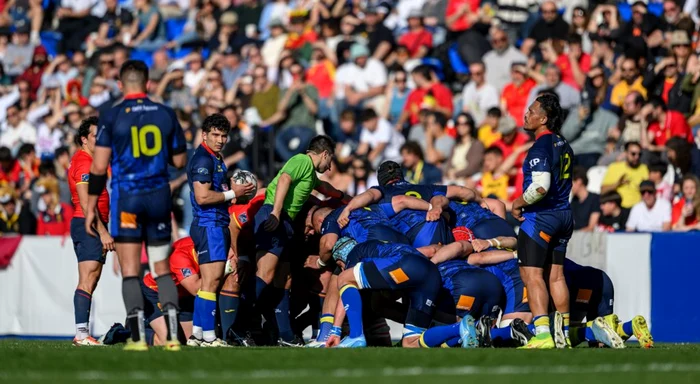 „Stejarii”, învinși în Spania. Foto Rugby România