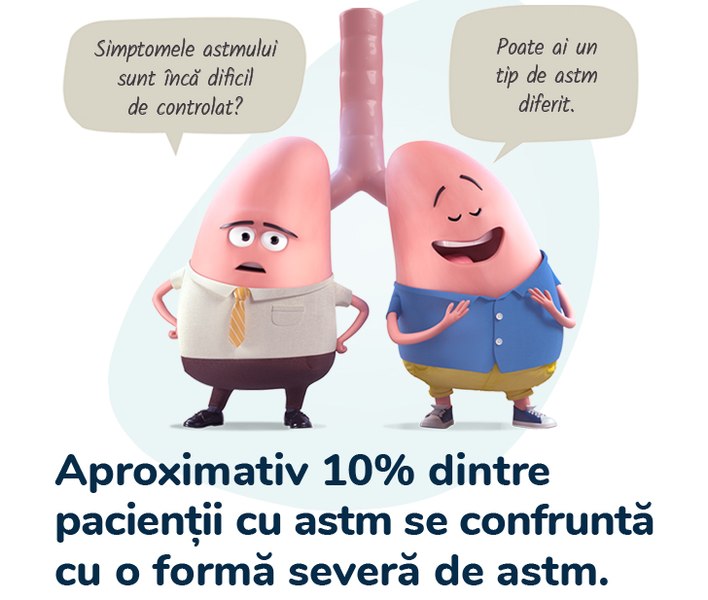 Pacienții cu astm pot avea o viață plăcută și productivă, dacă respectă tratamentul și recomandările medicului