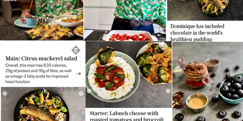Cea mai perfect echilibrată masă creată de un nutriționist de top din Marea Britanie Colaj Instagram Dominique Ludwig