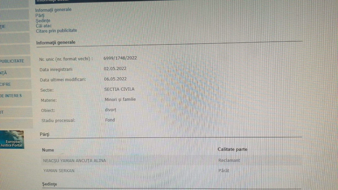 Solicitarea de divorț a Ancăi Neacșu