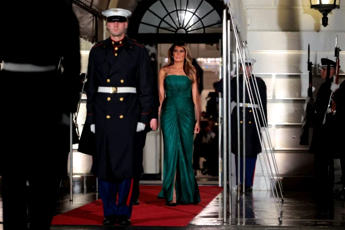 Melania Trump a atras atenția cu o ținută splendidă / FOTO: Profimedia / Getty Images